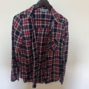 BE COOL Red and Black Checkered Shirt
